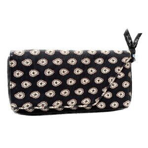 NEW NWOT Vera Bradley Large Zip Travel Organizer Wallet - Classic Black